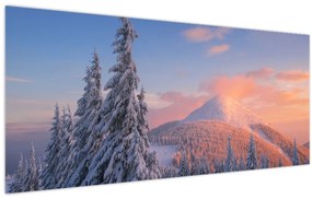 Tablou - Peisaj de iarnă (120x50 cm)