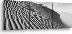 Tablou - Dună de nisip (cu ceas) (90x30 cm)