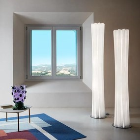 Lampadar design Art Deco realizat manual Bach XXL White