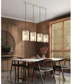 Globo 15698-4HB - Lustră suspendată pe cablu GORLEY, 4xE27/60W/230V