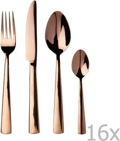 Set 16 tacâmuri din inox Premier Housewares Lustra