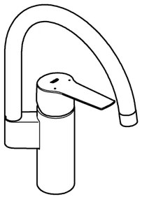 GROHE START 30469000 - Baterie pentru chiuvetă cu pipă înaltă, crom lucios