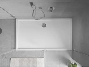 Mexen Flow brodzik dreptunghiular slim 160 x 100 cm, alb lucios - 46R101016