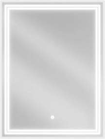 Mexen Taco oglindă de baie iluminată 60 x 80 cm, LED 6000K, anti-aburire - 9805-060-080-611-00