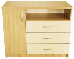 Comoda Milano Sonoma/Fildes