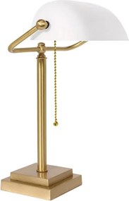 Lampa de birou din alama design clasic Banker