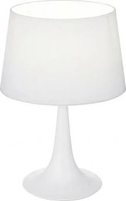 Ideal Lux - Lampă de masă LONDON 1xE27/60W/230V albă