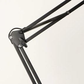 Brilagi - Lampă de podea flexibilă TASKER 1xE27/60W/230V, 184 cm, neagră