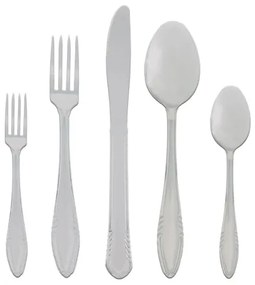 Set tacamuri inox, 30 piese, 6 persoane, Anna