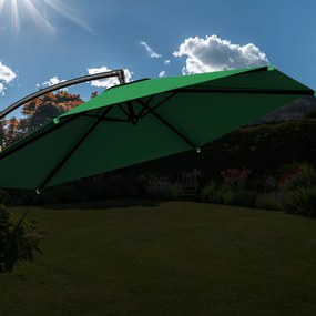 Deuba Umbrelă de grădină Ø330 cm - verde
