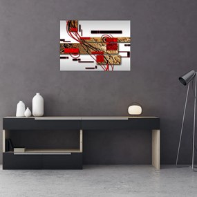 Tablou cu abstracție (70x50 cm)
