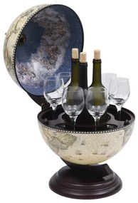 Bar tip glob pamantesc stativ sticle vin, verde, eucalipt Verde, 1