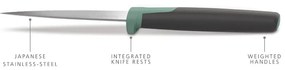 Set de cuțite cu suport rotativ din oțel inoxidabil 5 buc. Elevate – Joseph Joseph
