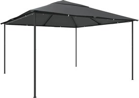 vidaXL Pavilion, antracit, 4x4x3 m, 180 g/m²