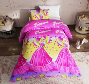 Lenjerie de pat copii bumbac Princess Disney /160x200 cm dimensiune standard