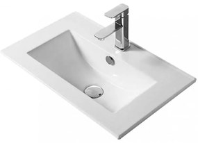 Mască de baie Porto 60 cu chiuvetă în culoarea stejarului Sonoma