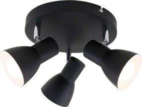 Briloner 2860-035 - Lampă spot CUP 3xE14/25W/230V negru