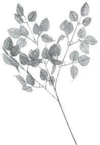 ​Crenguta decorativa cu frunze argintii 77 cm