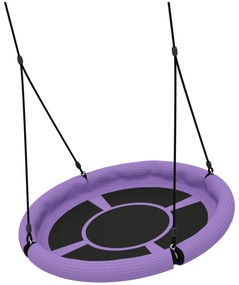 AIYAPLAY Sărut păstor, Sărut de grădină rotund, rezistent la 150 kg, reglabil înălțime, Lila | Aosom Romania