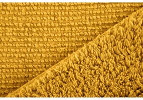 Covoraș de baie galben ocru 100x60 cm Riva - Tiseco Home Studio