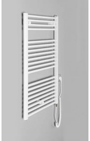 Radiator portprosop electric pentru baie Aqualine DIRECT-E 400W/230V 96 cm alb