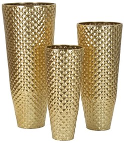 Mauro Ferretti Suport Vaze Glasy, Set 3 Bucăți, Dimensiuni: cm Ø 48X110-40X93-33X77 | Aosom Romania