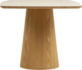 Masă de dining cu blat ceramic 90x200 cm Noli – House Nordic