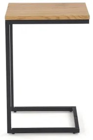 Masă de cafea AURIA, stejar/negru