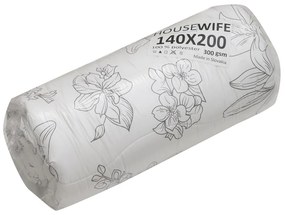 Set SELORA cu plapuma matlasata pentru tot anul 140x200 cm si perna nematlasata 70x90 cm, alb