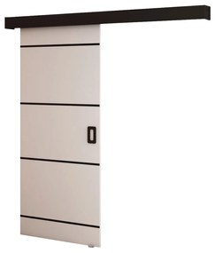 Uși culisante 90 cm Bethany IV (alb mat + negru mat). 1043491