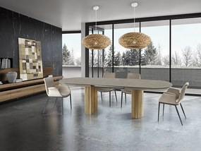 Masa dining extensibila design lux Irati