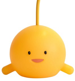 Lampă de masă modernă galbenă cu LED reîncărcabilă - Bulby