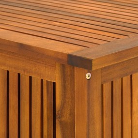 Casaria Ladă de lemn ACACIA, 117x50x59cm, maro natural