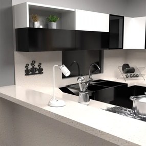 Lampă de masă JOKER 1xGU10/25W/230V albă/crom lucios