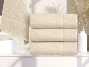 Prosop CLARYSSE ELEGANCE 60x110 cm crem, 100% bumbac
