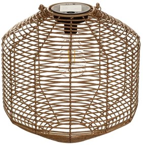 Atmosphera - Lampă solară LED CUBA LED/1,2V 800 mAh IP44 ratan