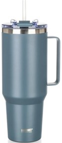 Banquet Cană termică din oțel inoxidabil cu mâner Twain 1200 ml, gri închis