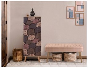 Mobilier Hol Beside 2 (stejar sonoma + piatră) . 1094002