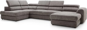 Colțar lemn masiv Bluvel III, 360 × 207 × 78 cm - Stânga