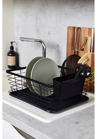 Suport pentru scurs vase Wenko Drip, negru