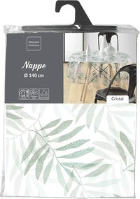 Față de masă lavabilă ø 140 cm Verdalis – douceur d'intérieur