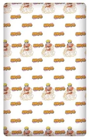 Naruto Clone cearșaf cu elastic 90x200 cm