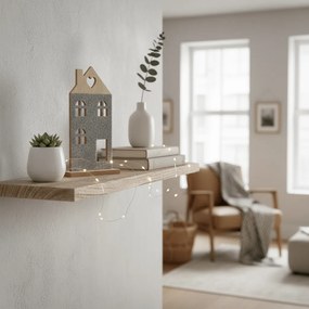 Casuta decorativa din lemn HEARTLY 21 cm