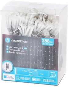 Aigostar - Instalație luminoasă LED pentru exterior, de Crăciun 288xLED/3,6W/230V 1,5x1,8m IP44 alb rece