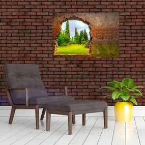 Tablou - Grădina Edenului (90x60 cm)