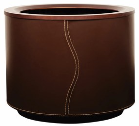 Ghiveci din piele cu auto-irrigare CUIR, mai multe variante - Hobby Flower Dimensiuni: Ø 53 x 42