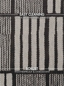 Covor pentru exterior și interior negru/crem 120x170 cm Haringey Allington – Ted Baker