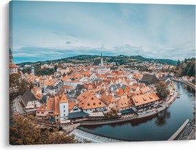 Tablou - Krumlov din Cehia (70x50 cm)