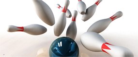Tablou - Bowling (120x50 cm)