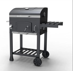 Grătar multifuncțional BBQ Avenberg GENIUS+grătar din fontă+plită+piatră pentru pizza